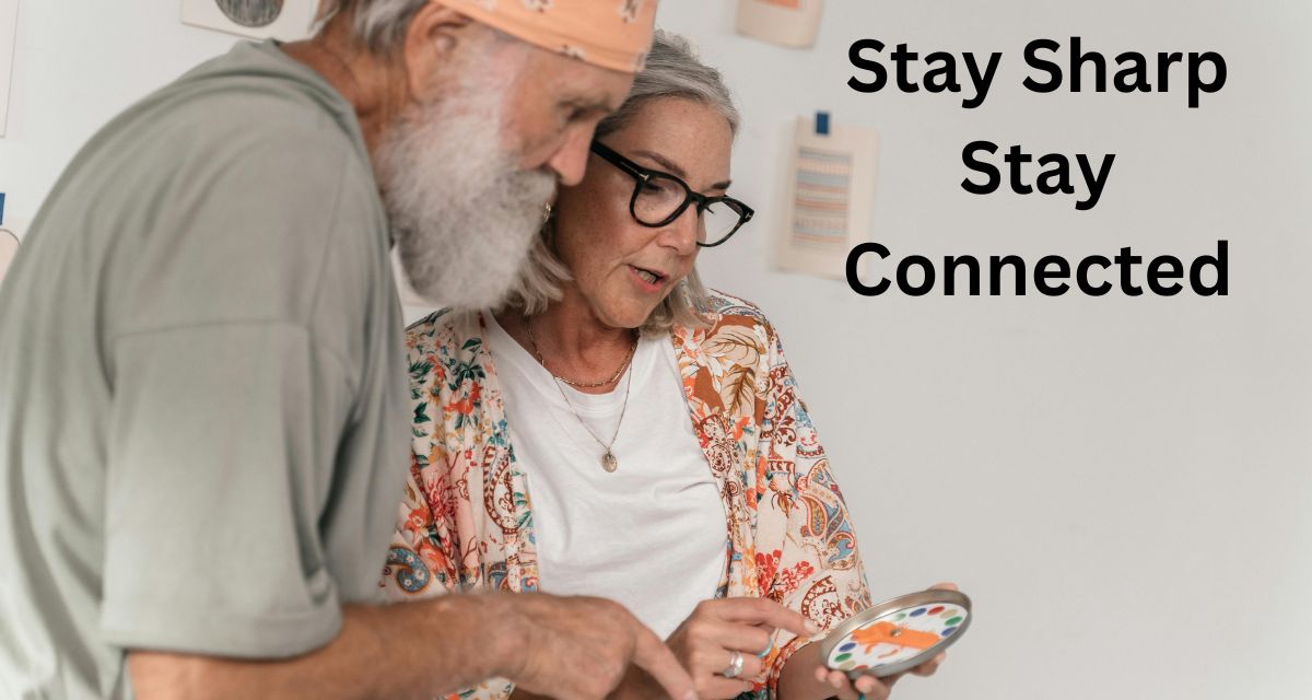 A friendly doctor consulting a senior patient about brain health and Medicare benefits.