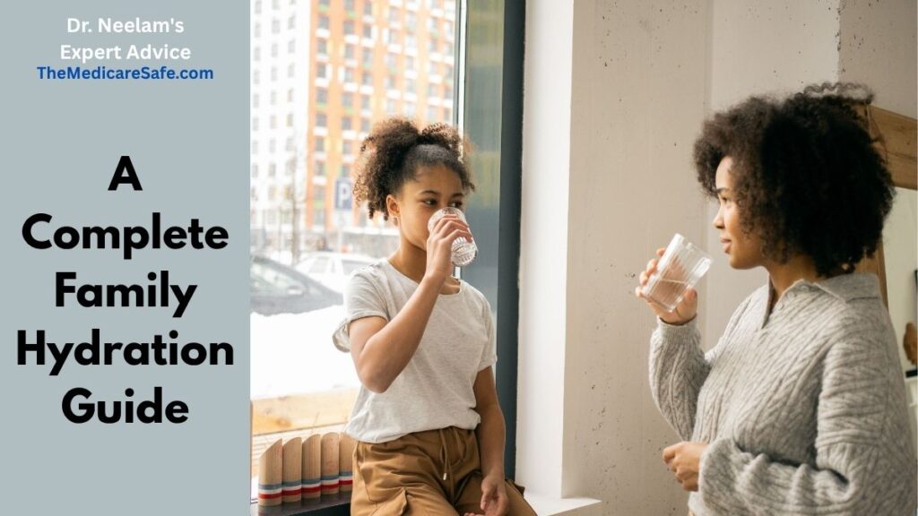 Dr. Neelam's guide on 7 subtle signs of dehydration for kids, adults, and seniors